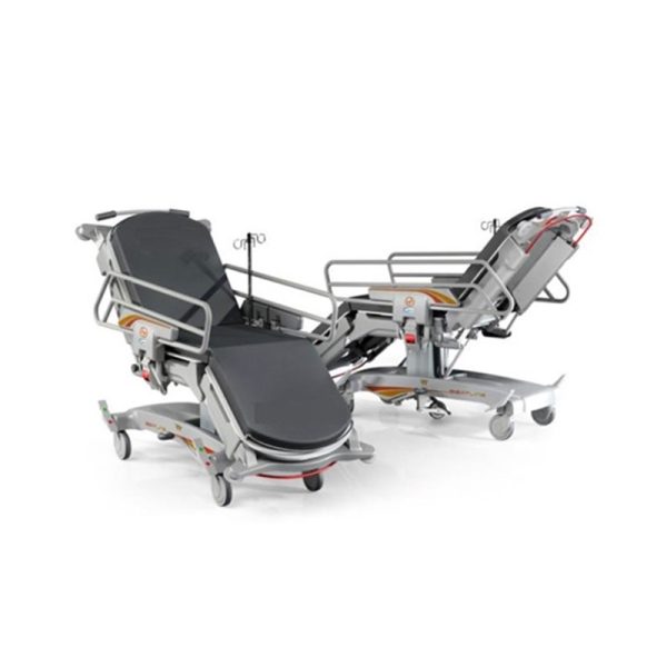 Targa cu 3 sectiuni radiotransparenta, cu inaltime reglabila